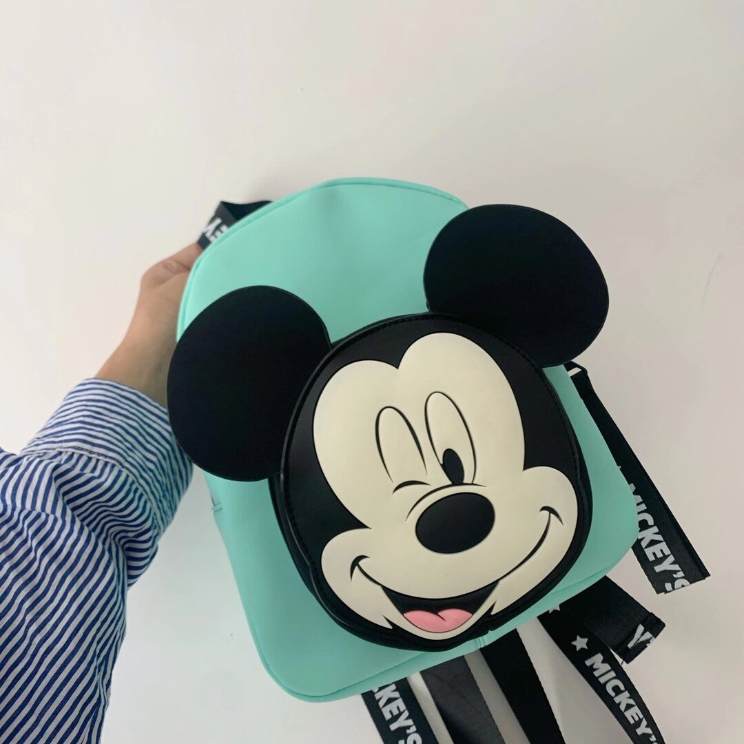 Disney Cartoon Mickey Mini Backpack minnie Mouse Kids Bag boys girls Mini handbag Cartoon Backpack New travel bag