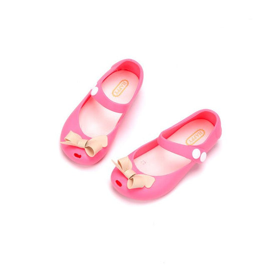 Children's Shoes Summer New Girls Sandals PVC Jelly Children's Beach Shoes Baby Cartoon Minnie Princess Shoes Children's Shoes