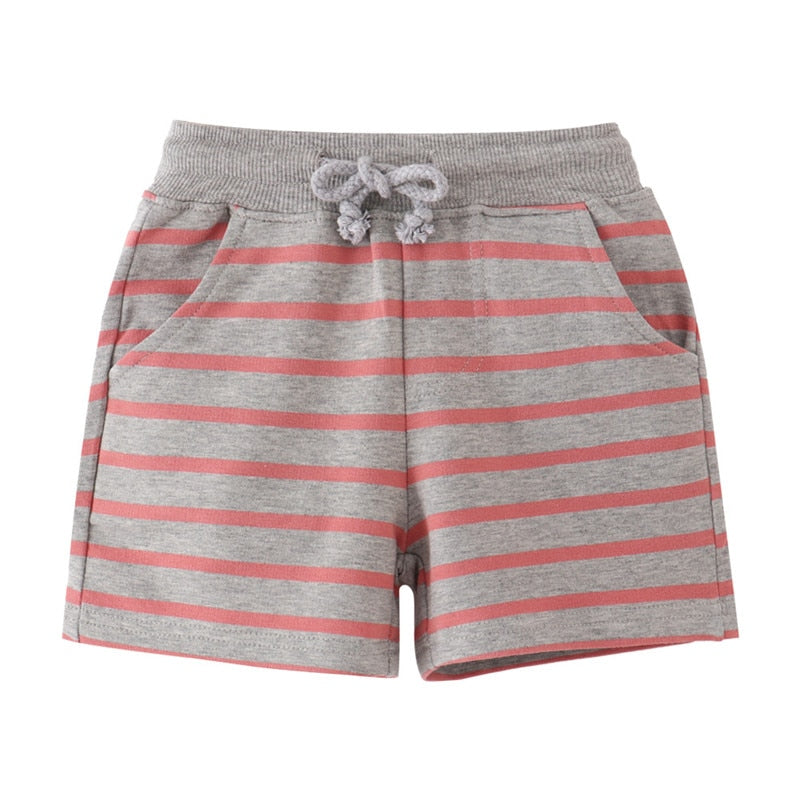 Summer Baby Shorts With Whale Print Short Pants Drawstring