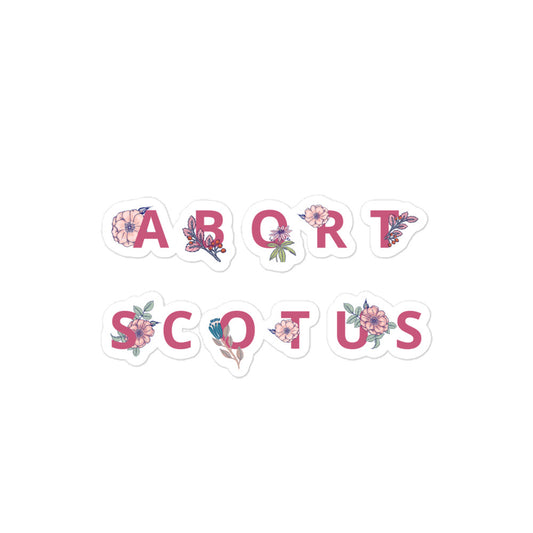 Abort Court Sticker