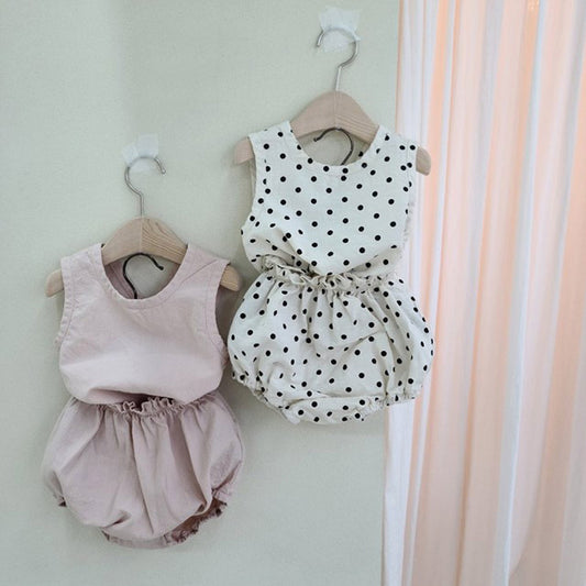 Vest tops and bloomer outfit