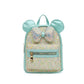 Minnie Bow Sparkly Backpack