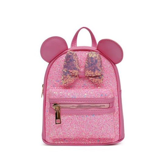 Minnie Bow Sparkly Backpack