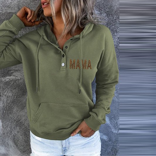 Women's Hooded MAMA Sweatshirts
