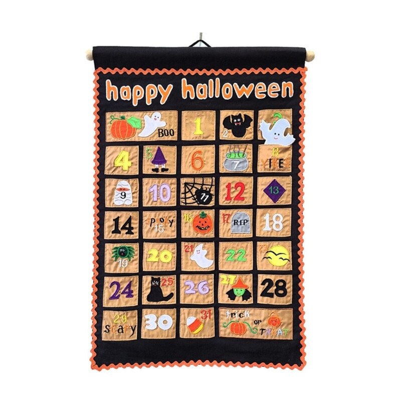 Halloween Interactive Countdown Calendar for Kids