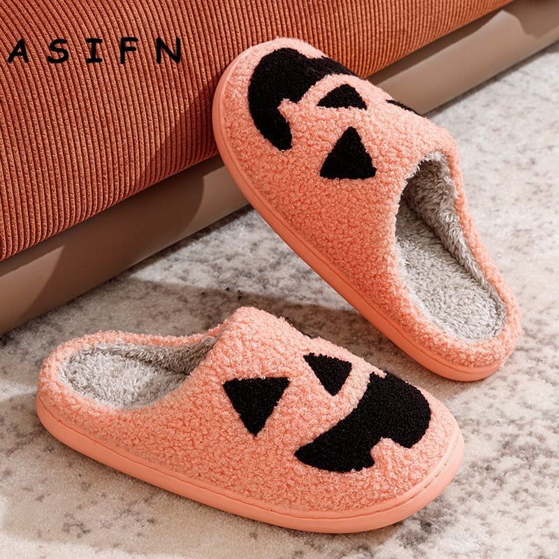 Pumpkin Slippers for Adults