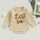 Soft Knitted Lil Sis Onesie