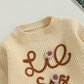 Soft Knitted Lil Sis Onesie