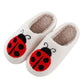 New Ghostface Slippers Pumpkin Slippers Halloween Women's Embroidered Home Slippers Women's Flip Flops Home Floor Slippers Gifts