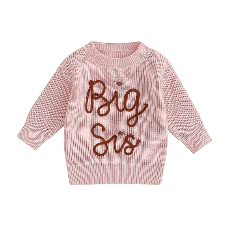 Knitted Big Sis Sweater