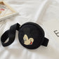 Disney Chest Bag Mickey Mouse Cartoon Children Canvas Cute Crossbody Bag Girls Mini Waist Bag Toddler Purses and Handbags