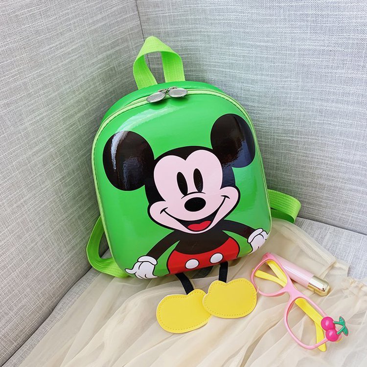 Kindergarten Baby Disney Schoolbag Fashion Kids Backpack Cute Cartoon Mickey Small School Bag Boys And Girls Hardshell Bags