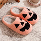 Pumpkin Slippers for Adults