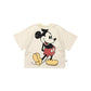 Baby Girl Clothes Disney  Mickey Mouse Pattern New Fashion Short Sleeve 9m To 6 Years T-shirt  Casual Tops Summer Spring clothes