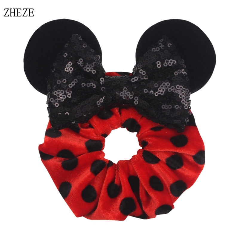 Minnie Mouse Bow-tiful Scrunchies