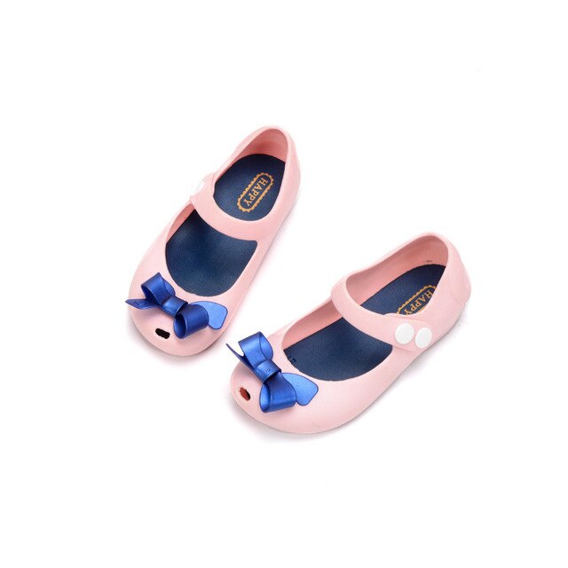 Children's Shoes Summer New Girls Sandals PVC Jelly Children's Beach Shoes Baby Cartoon Minnie Princess Shoes Children's Shoes