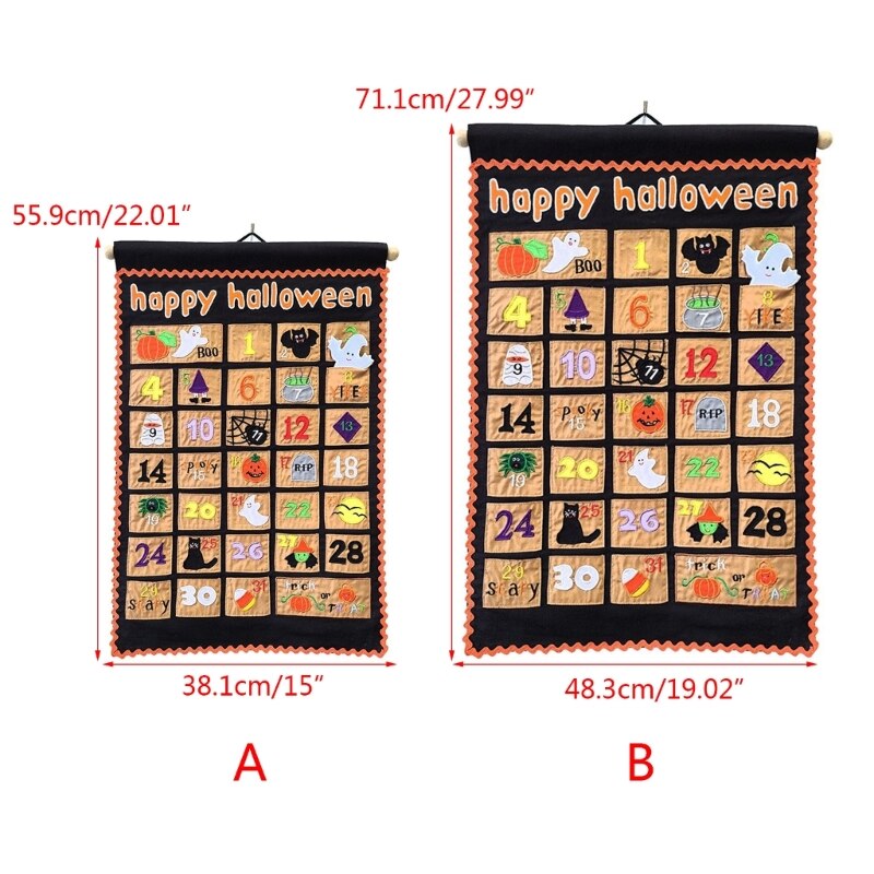 Halloween Interactive Countdown Calendar for Kids