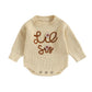 Soft Knitted Lil Sis Onesie