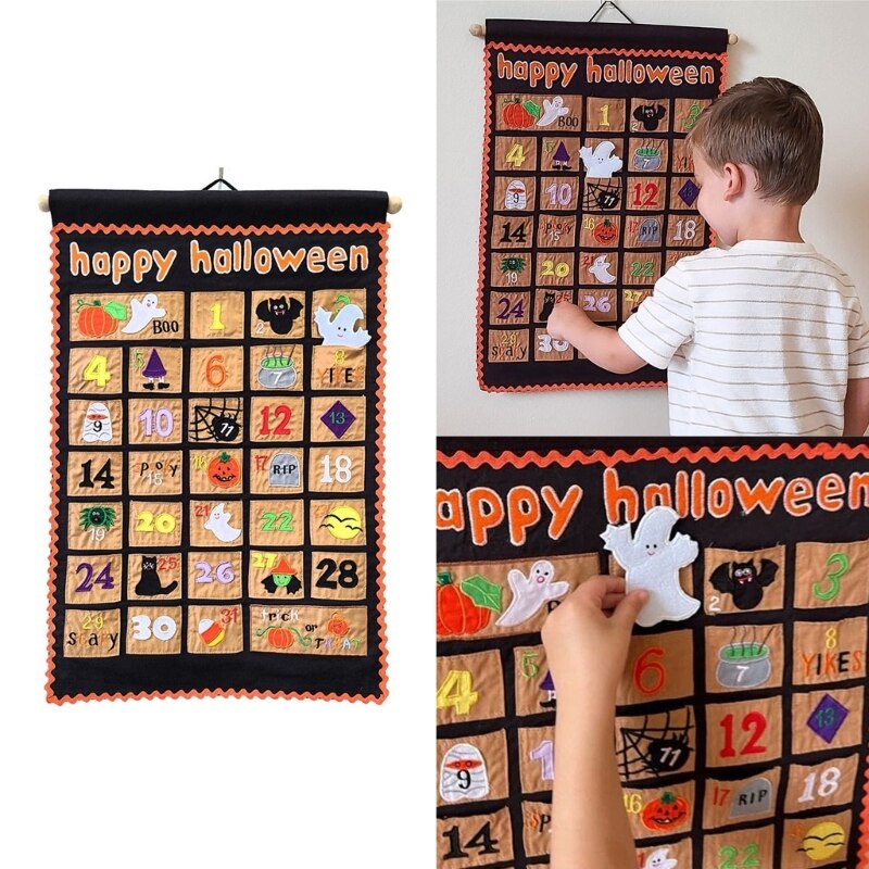 Halloween Interactive Countdown Calendar for Kids