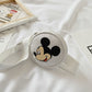 Disney Chest Bag Mickey Mouse Cartoon Children Canvas Cute Crossbody Bag Girls Mini Waist Bag Toddler Purses and Handbags