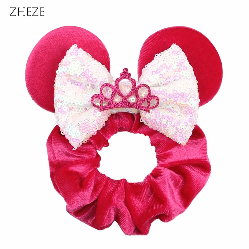 Minnie Mouse Bow-tiful Scrunchies