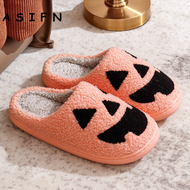 Pumpkin discount slippers adults