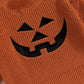 Knitted Sweater Halloween Pumpkin/Skull Print