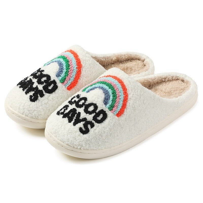 New Ghostface Slippers Pumpkin Slippers Halloween Women's Embroidered Home Slippers Women's Flip Flops Home Floor Slippers Gifts