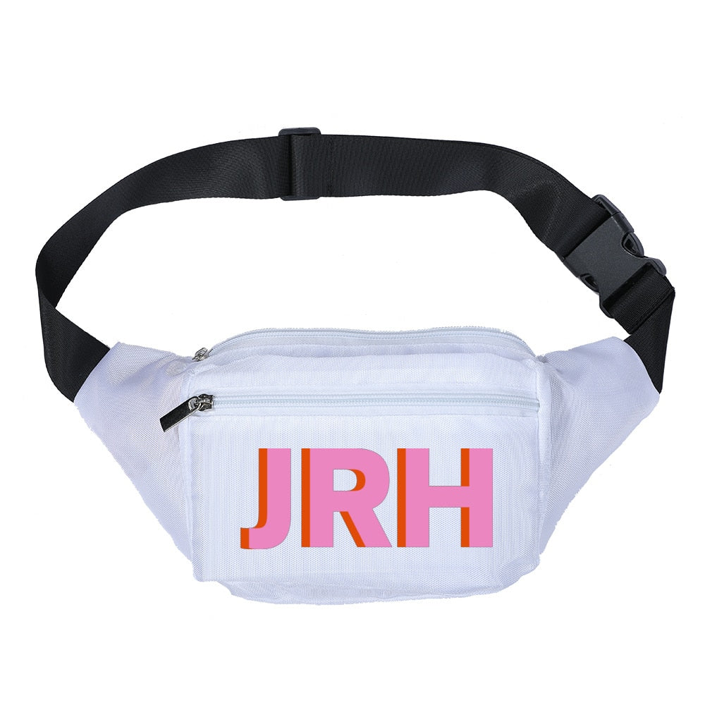 Fanny Pack Bachelorette Bachelorette Fanny Packs Shadow Monogram Brides Babes Fanny Packs Personalized Waist Bags Outfits