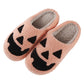 New Ghostface Slippers Pumpkin Slippers Halloween Women's Embroidered Home Slippers Women's Flip Flops Home Floor Slippers Gifts