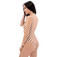 Brown checkered woman’s One-Piece Swimsuit