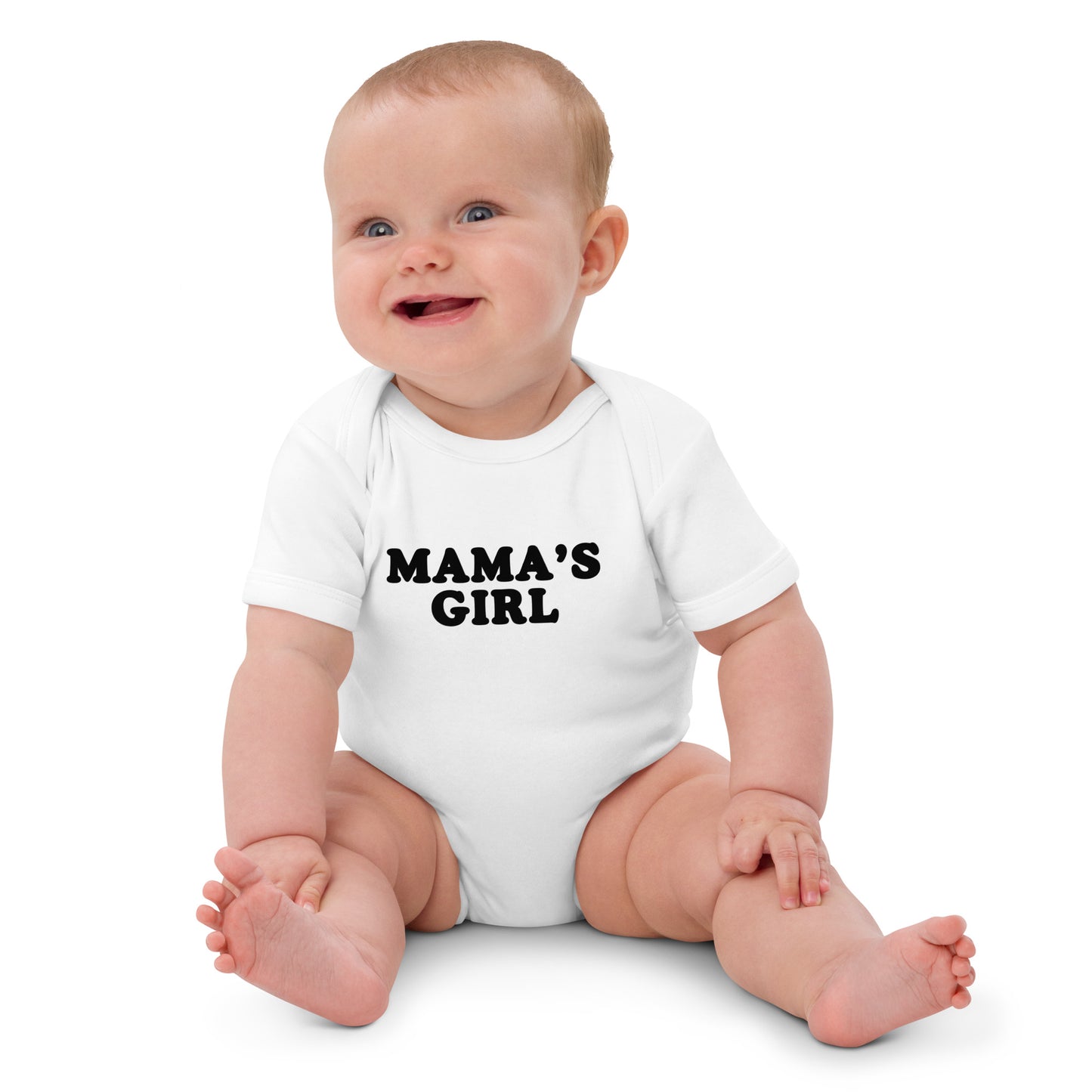 Mama’s Girl Organic cotton baby bodysuit