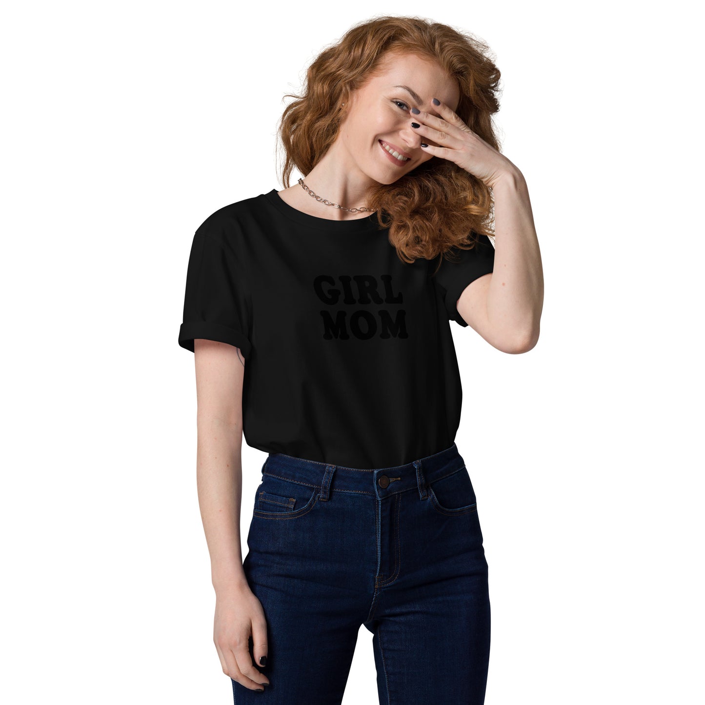 "Girl Mom" Unisex organic cotton t-shirt