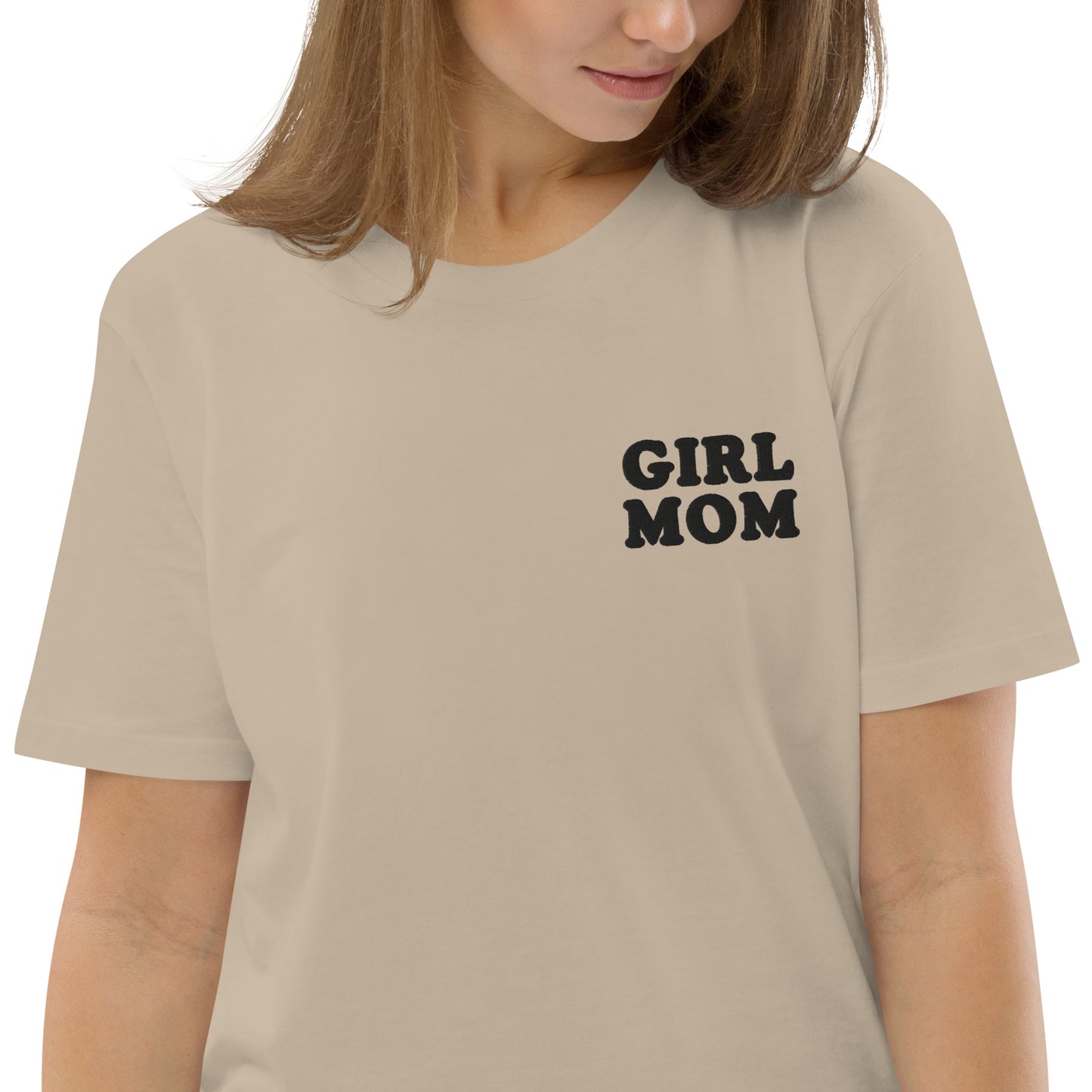 Girl mom Unisex organic cotton t-shirt