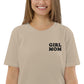 Girl mom Unisex organic cotton t-shirt