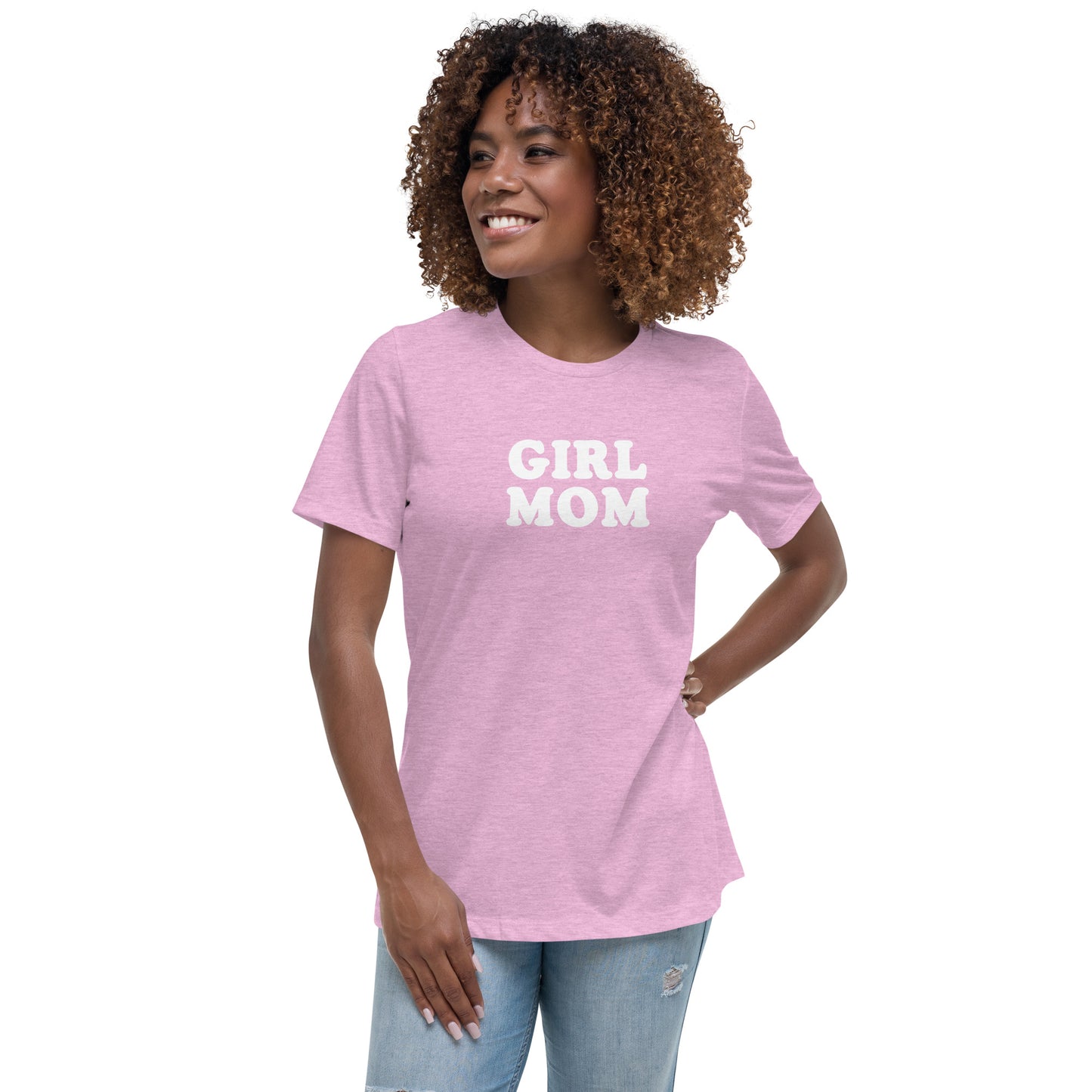 Girl Mom Women's Relaxed T-Shirt