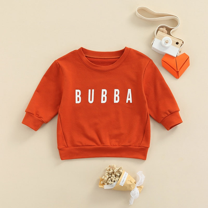 Sis and Bubba long sleeve pullover sweatshirt