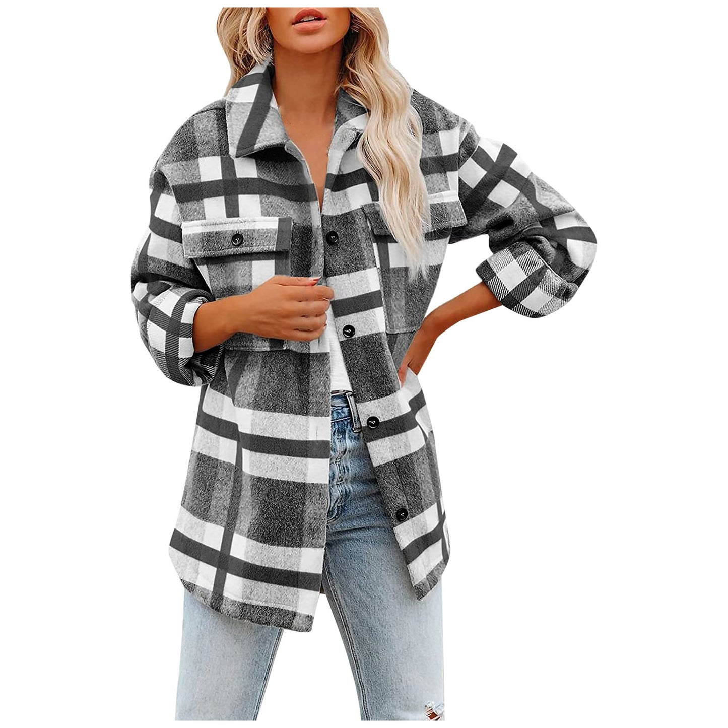 Women's Plaid Shacket