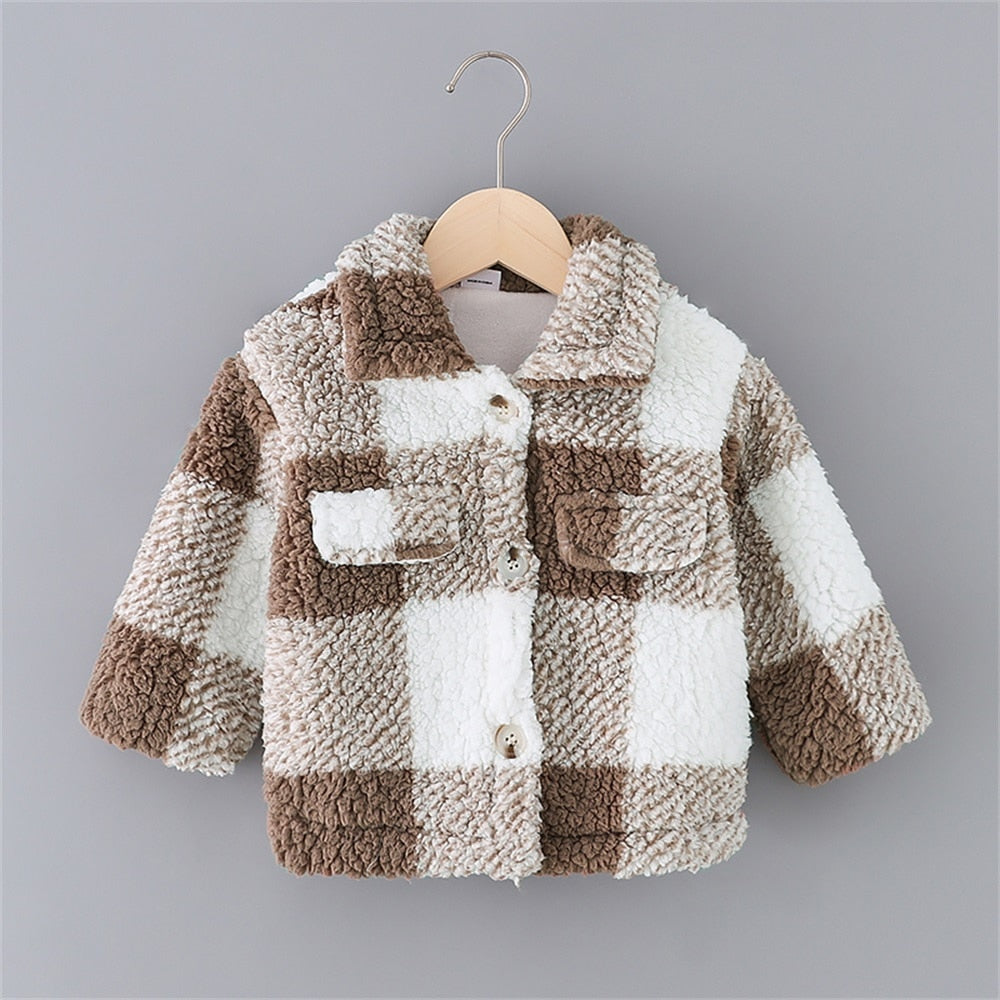 Plaid Toddler Shacket