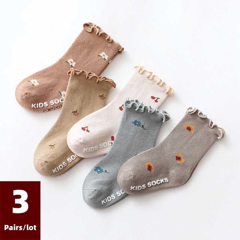 3 Pair Spring Sock Set