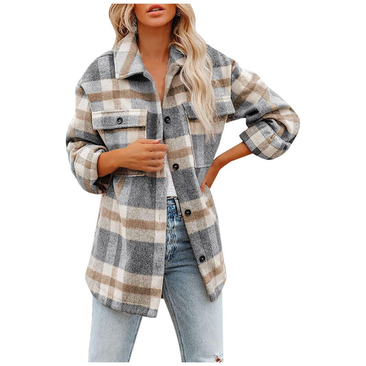 Women's Plaid Shacket