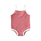 Solid Trim One Piece Swimmies