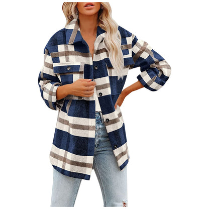 Women's Plaid Shacket