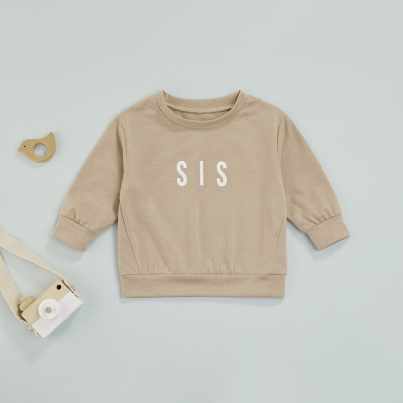 Sis and Bubba long sleeve pullover sweatshirt