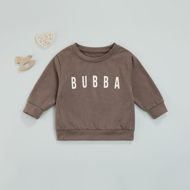 Sis and Bubba long sleeve pullover sweatshirt