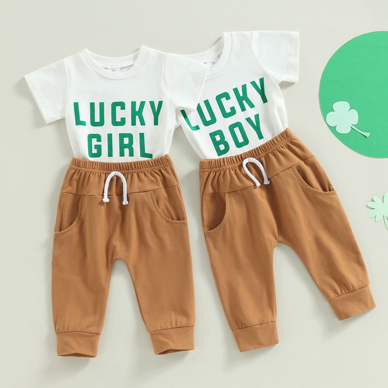 Matching Lucky Girl // Lucky Boy Set