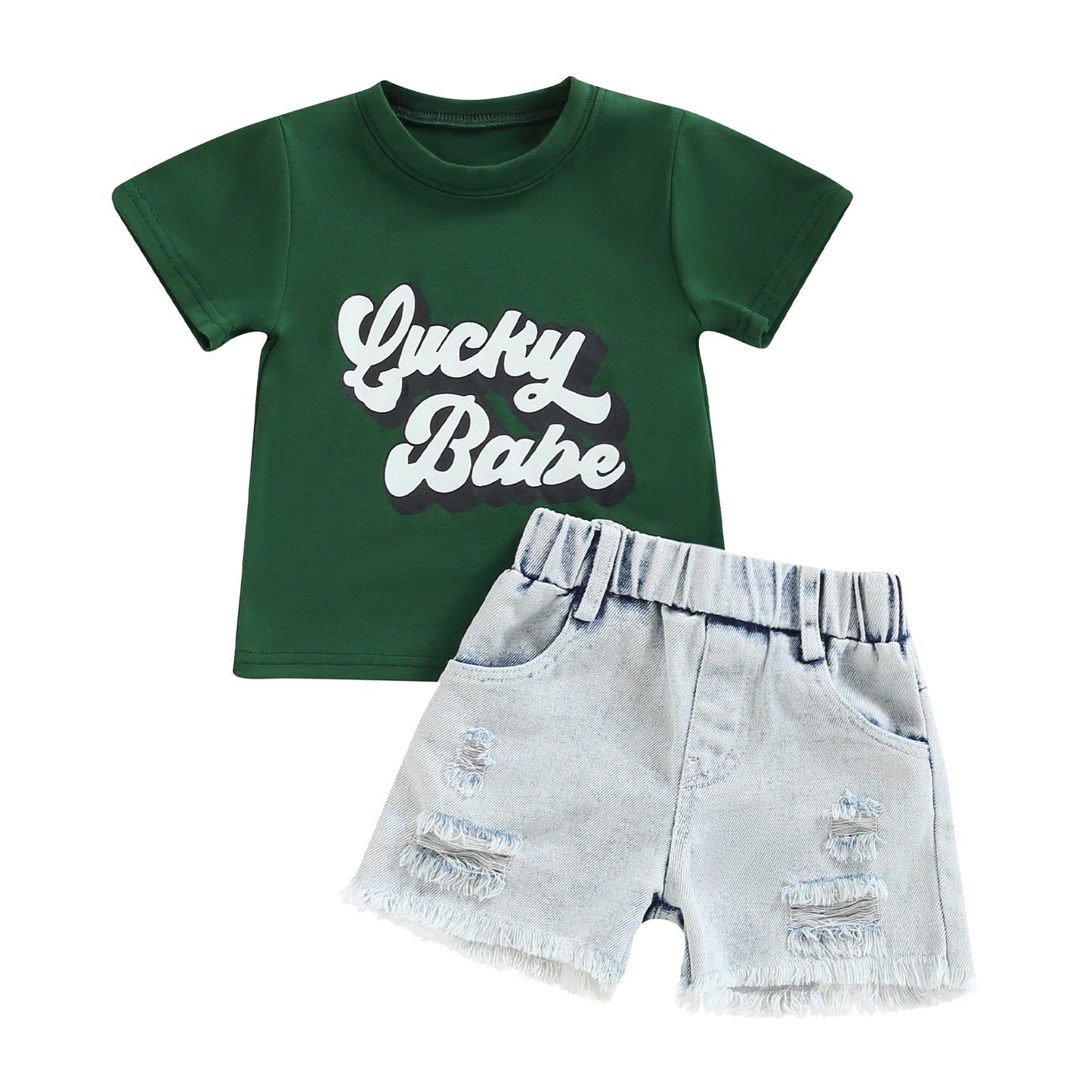 Lucky Babe Shirt and Short Set