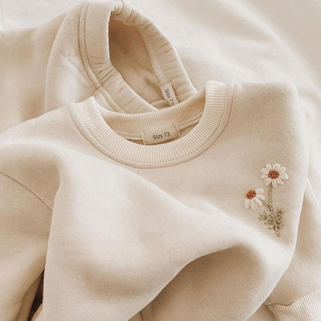 Dainty Daisy Sweatsuit Set