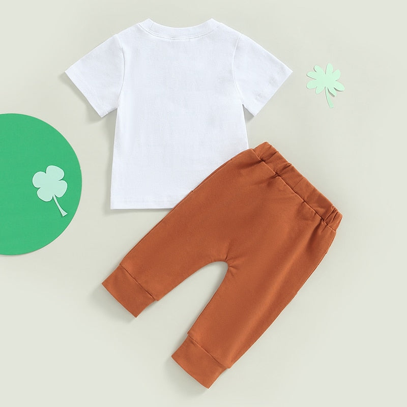 Lucky Little Dude Shirt + Pant Set