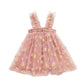 Summer Girls Dress Small Fresh Daisy Floral Toddler Girl Kids Birthday Party Dress Sling Tube Top Casual Tulle Princess Dresses